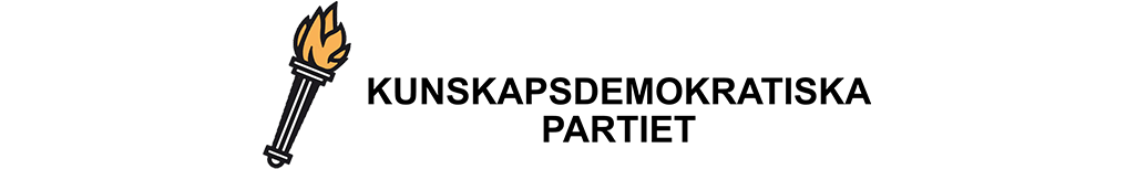 Symbol för Kunskapsdemokratiska partiet.