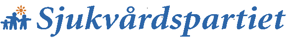 Partisymbol för Sjukvårdspartiet.